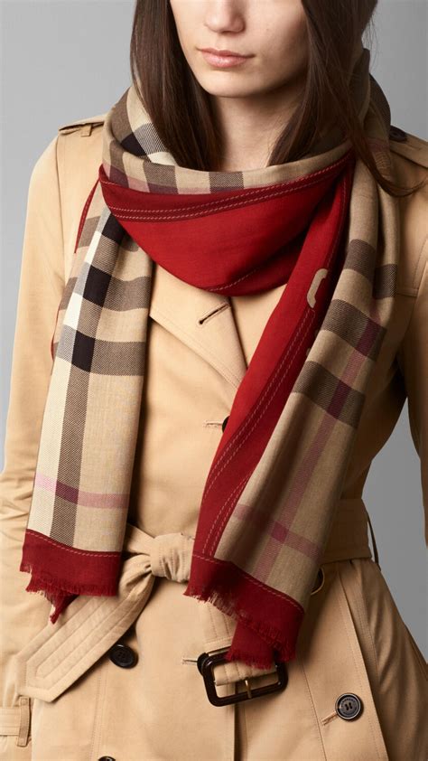 ways to wear classic burberry scarf|burberry scarf shawl wrap.